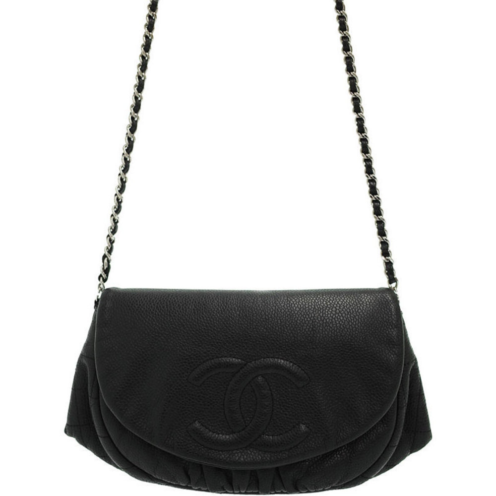 Chanel Half Moon Chain Wallet